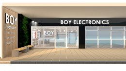 Design, manufacture and installation of stores: Boy Electronic Shop, Trat Province